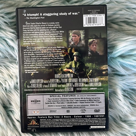 Special Edition PLATOON DVD - Picture 2 of 4